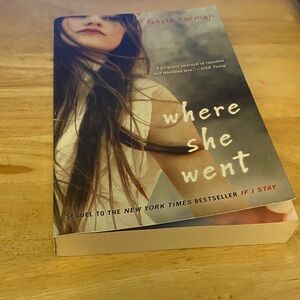 Where She Went by Gayle Forman Paperback Book